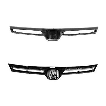 Grille Assembly Black for Honda Civic LX EX EXS LXS GX DX Hybrid MUGEN Si EX-L DX-G 2006-2008