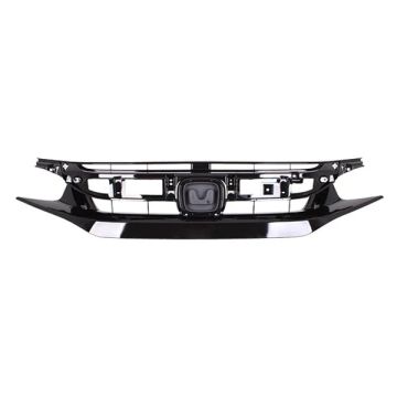 Grille Assembly Sport Pkg for Honda Civic Coupe Sedan 2016-2021