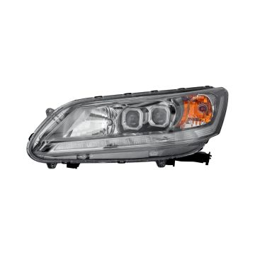 Headlight Assembly Composite Left LED for Honda Accord Sedan 2013-2015