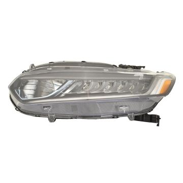 Headlight Assembly Composite Left Halogen LED Low Beam for Honda Accord Hybrid EX-L Hybrid Touring Hybrid EX Hybrid 2018-2020