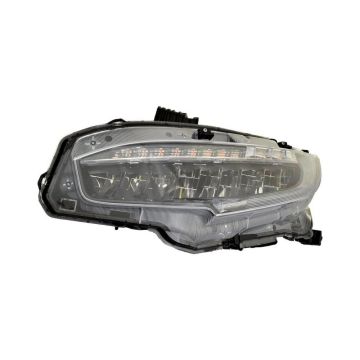 Headlight Assembly Composite Left LED for Honda Civic 2020-2021
