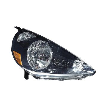 Headlight Assembly Composite Right Night Hawk Black Code B92P for Honda Fit 2007-2008