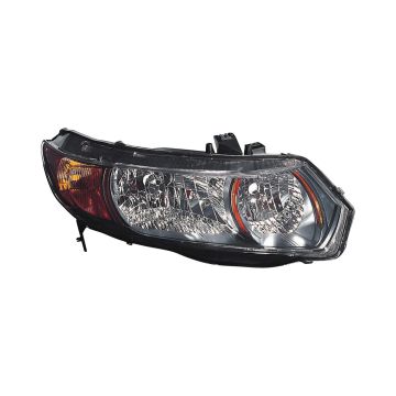 Headlight Assembly Composite Right for Honda Civic Coupe 2006-2009