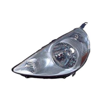 Headlight Lens Housing Left Tafetta White Code NH578 for Honda Fit 2007
