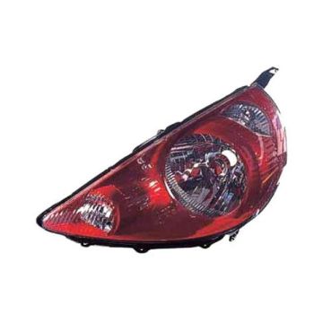 Headlight Lens Housing Left Milano Red Code R81 for Honda Fit 2007-2008