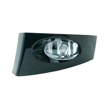 Fog Light Assembly Left Nighthawk Black Factory Installed for Honda Fit 2007-2008