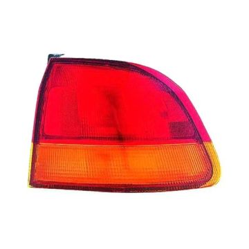 Tail Light Assembly Right Quarter Panel Mounted for Honda Civic Sedan 1996-1998