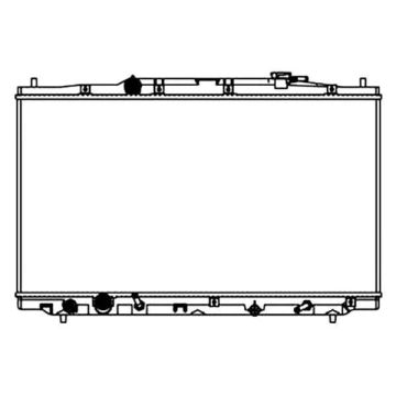 Radiator for Honda Accord 2008-2012