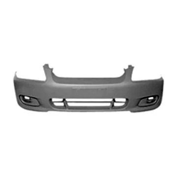 Bumper Cover Front w/o Fog Lamps Primed for Hyundai Accent Sedan 2000-2002