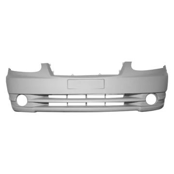 Bumper Cover Front w/Fog Lamps Primed for Hyundai Accent 2003-2006