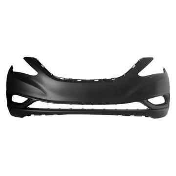 Bumper Cover Front Primed for Hyundai Sonata Limited 2.0T 2.0T Limited GL SE GLS 2011-2013