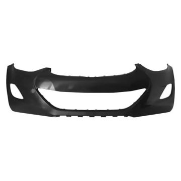Bumper Cover Front Primed USA Built for Hyundai Elantra Sedan 2011-2013