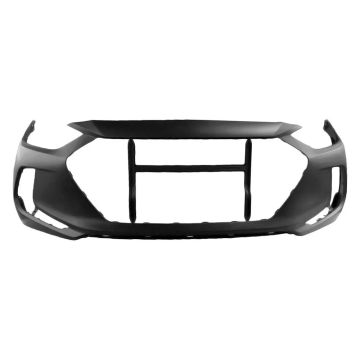 Bumper Cover Front Primed USA Built for Hyundai Elantra Sedan 2017-2018