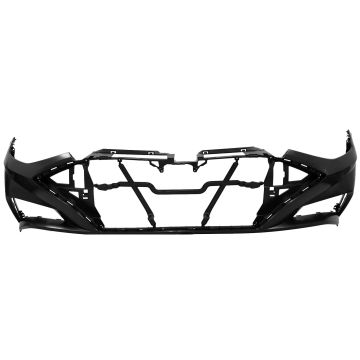 Bumper Cover Front w/Surround View Monitor w/o Park Assist Primed USA Built for Hyundai Sonata Ultimate Limited 2020-2023