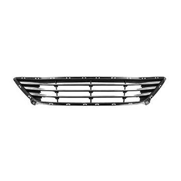 Bumper Cover Grille Front Black Bars USA Built for Hyundai Elantra 2014-2016