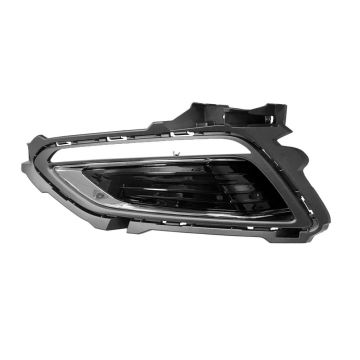 Bumper Insert Front Left Outer Grille for Hyundai Sonata Hybrid Limited Plug-In Hybrid Plug-In Hybrid Limited Plug-In Hybrid Ultimate Hybrid Hybrid Ultimate Hybrid SE 2016-2017