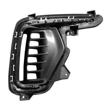 Bumper Insert Front Right Fog Lamp Opening Cover w/o Fog Lamps for Hyundai Santa Fe Santa Fe XL