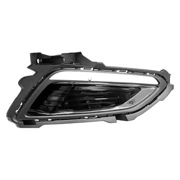 Bumper Insert Front Right Outer Grille for Hyundai Sonata Hybrid Limited Plug-In Hybrid Plug-In Hybrid Limited Plug-In Hybrid Ultimate Hybrid Hybrid SE Hybrid Ultimate 2016-2017