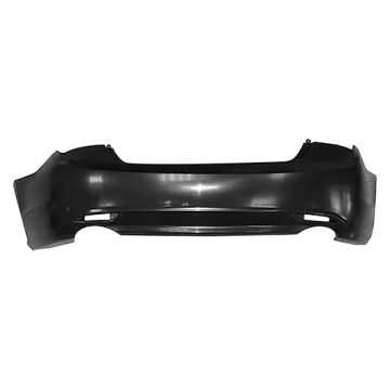Bumper Cover Rear Dual Exhaust for Hyundai Sonata Limited 2.0T 2.0T Limited GL SE GLS 2011-2013