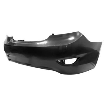 Bumper Cover Rear Primed for Hyundai Accent Hatchback 2012-2017