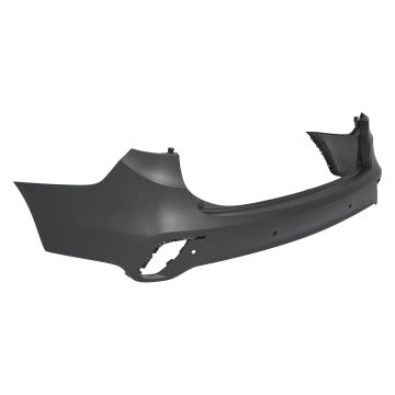 Bumper Cover Rear w/Parking Sensors Primed for Hyundai Santa Fe Santa Fe XL