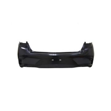 Bumper Cover Rear w/o Park Assist System w/o Rear Object Sensors Primed for Hyundai Sonata Hybrid Limited Hybrid SE Plug-In Hybrid Plug-In Hybrid Limited Hybrid GL Hybrid GLS Plug-In Hybrid Ultimate Hybrid Ultimate Hybrid Luxury Hybrid Preferred 2018-2019