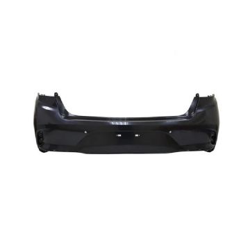 Bumper Cover Rear w/Rear Object Sensors Primed for Hyundai Sonata Hybrid Limited Hybrid SE Plug-In Hybrid Plug-In Hybrid Limited Hybrid GL Hybrid GLS Plug-In Hybrid Ultimate Hybrid Ultimate Hybrid Luxury Hybrid Preferred 2018-2019