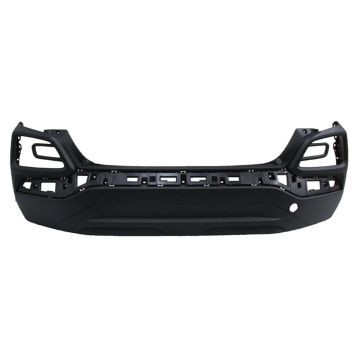 Bumper Cover Rear From 12-7-17 w/Integral Skid w/o Park Assist Primed for Hyundai Kona SE Essential SEL 2018-2021
