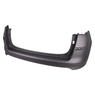 Bumper Cover Rear w/o Park Assist Sensors Primed for Hyundai Tucson 2019-2021