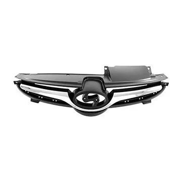 Grille Assembly Black/Chrome Korea Built for Hyundai Elantra Sedan 2014-2015