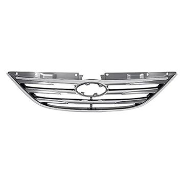 Grille Assembly Type 1 Chrome for Hyundai Sonata 2014