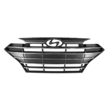 Grille Assembly w/o Intelligent Cruise Control USA Built for Hyundai Elantra Sedan 2019-2020