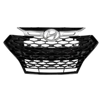 Grille Assembly w/o Intelligent Cruise Control Korea Built for Hyundai Elantra Sport 2019-2020