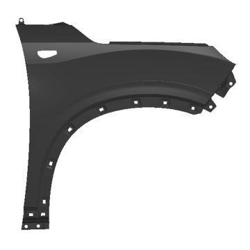 Fender Front Right w/Side Marker Lamp Hole for Hyundai Venue 2020-2024