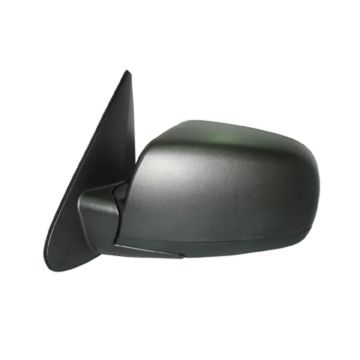 Door Mirror Assembly Left Power Heated Matte Black for Hyundai Santa Fe 2009-2012
