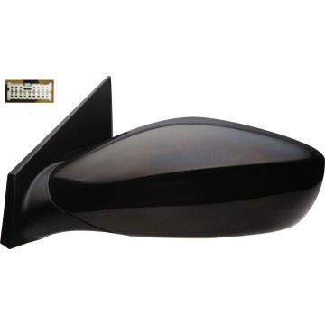 Door Mirror Assembly Left Power Non-Heated w/o Signal Lamp for Hyundai Sonata 2011