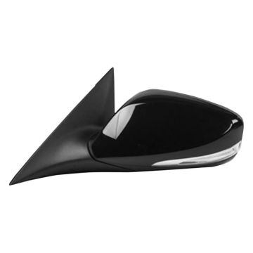 Door Mirror Assembly Left Power Non-Heated w/o Panoramic w/Signal Lamp w/Cover for Hyundai Veloster 2012-2013