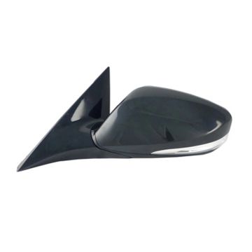 Door Mirror Assembly Left Power Heated w/Panoramic w/Signal Lamp w/Cover for Hyundai Veloster 2012-2013