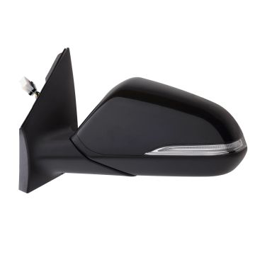 Door Mirror Assembly Left Power Heated w/o Blind Spot Detection w/Signal Lamp for Hyundai Sonata 2015-2017