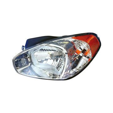 Headlight Assembly Composite Left for Hyundai Accent Sedan Hatchback 2007-2011