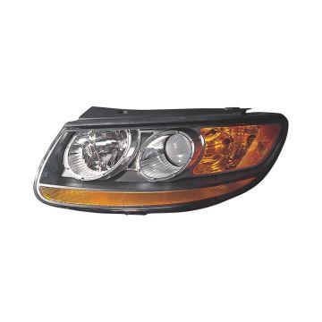 Headlight Assembly Composite Left for Hyundai Santa Fe 2010-2012