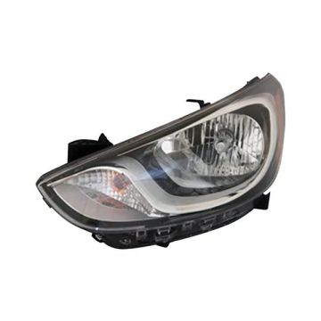Headlight Assembly Composite Left Standard Type for Hyundai Accent Sedan Hatchback 2012-2014