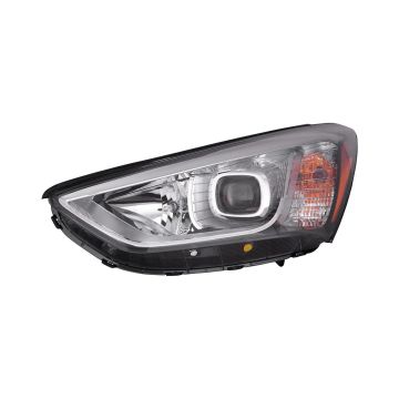 Headlight Assembly Composite Left 7 Seat Halogen for Hyundai Santa Fe Limited GLS 2013-2016