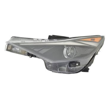 Headlight Assembly Composite Left Halogen Korea Built for Hyundai Elantra 2021-2023