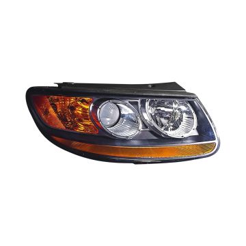 Headlight Assembly Composite Right for Hyundai Santa Fe 2010-2012