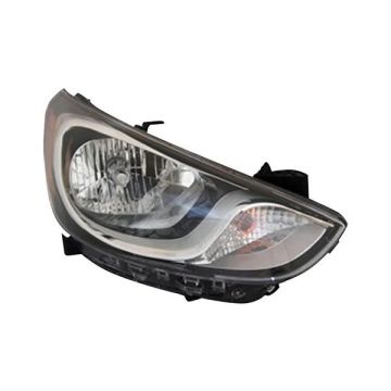 Headlight Assembly Composite Right Standard Type for Hyundai Accent Sedan Hatchback 2012-2014