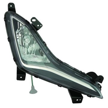 Fog Light Assembly Right Korea/USA Built CAPA for Hyundai Elantra 2014-2016
