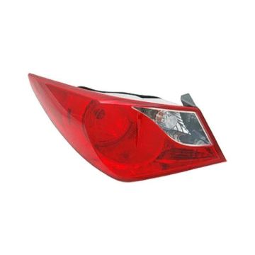 Tail Light Assembly Left Outer Bulb Type for Hyundai Sonata Limited 2.0T 2.0T Limited GL SE GLS 2011-2014