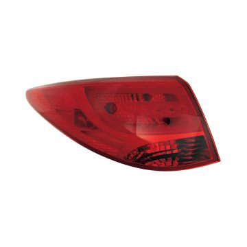 Tail Light Assembly Left Outer Bulb Type for Hyundai Tucson 2010-2015