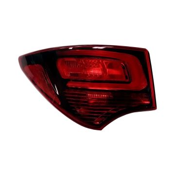 Tail Light Assembly Left Outer Bulb Type for Hyundai Santa Fe Sport 2017-2018